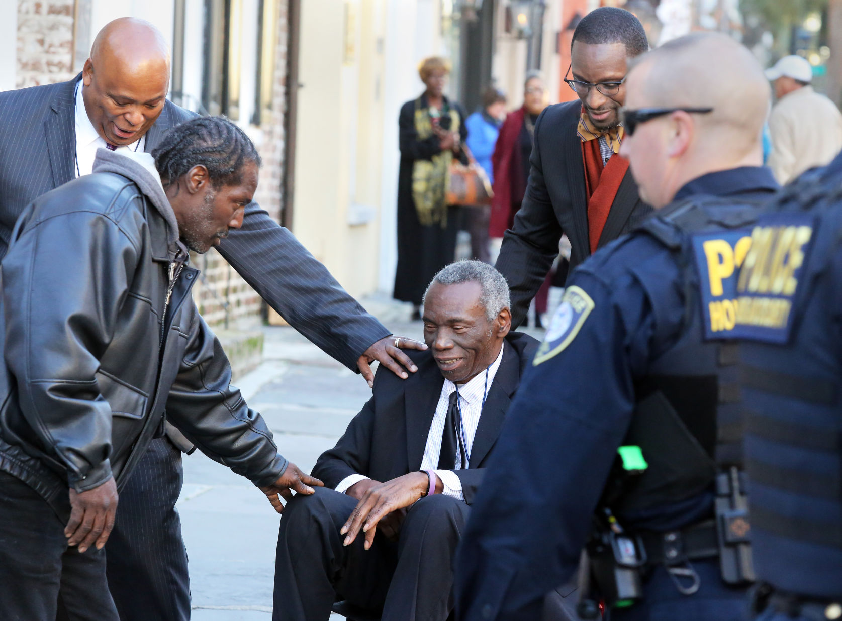 Family members leave the federal courthouse after Dylann Roof convicted